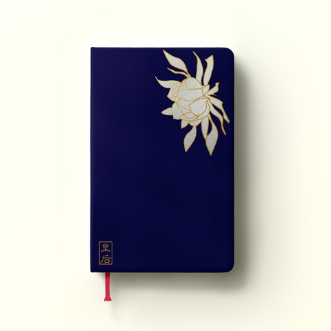 Kikuka Notebook - Dark Blue